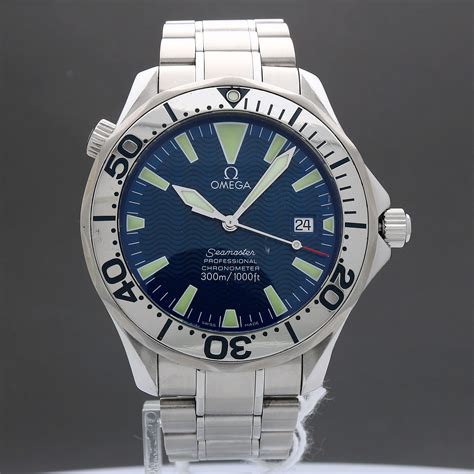 omega electric blue seamaster